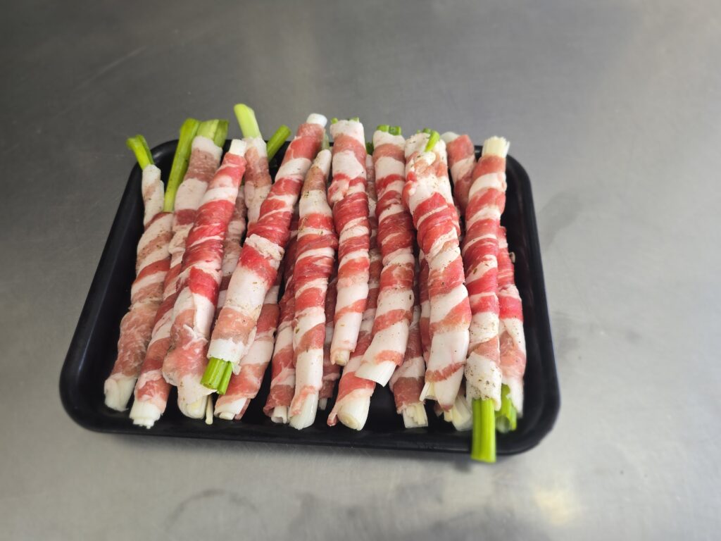 Cipollate di pancetta di suino (250gr)