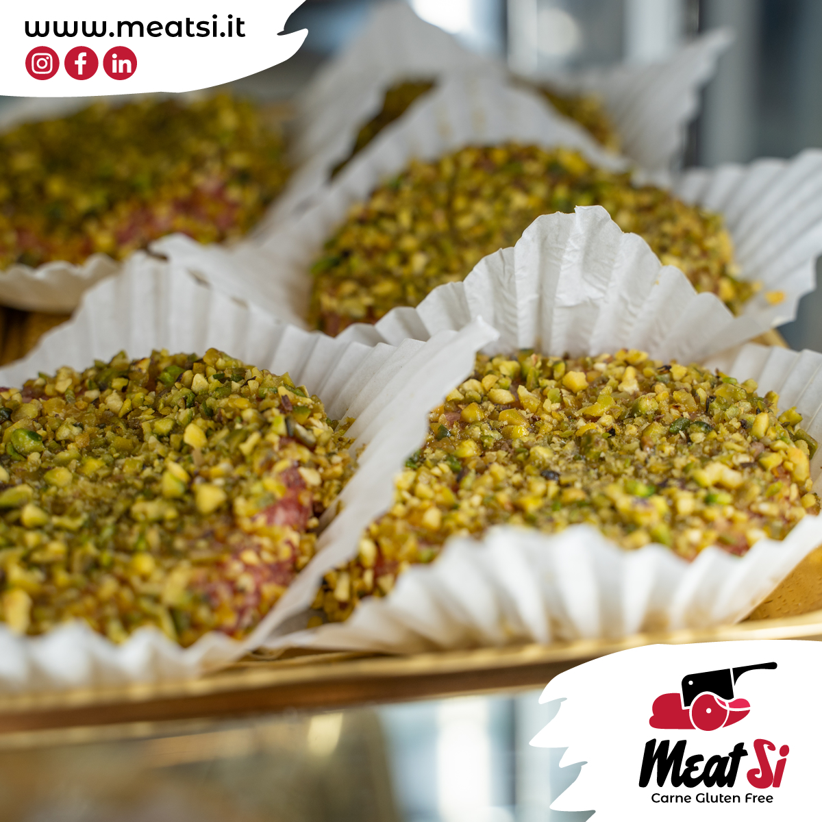Hamburger di Vitello al Pistacchio
